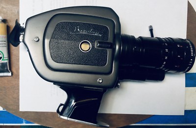 Beaulieu S2008 Super8MM camera with P. Angenieux 8-64mm 1.9 Lens