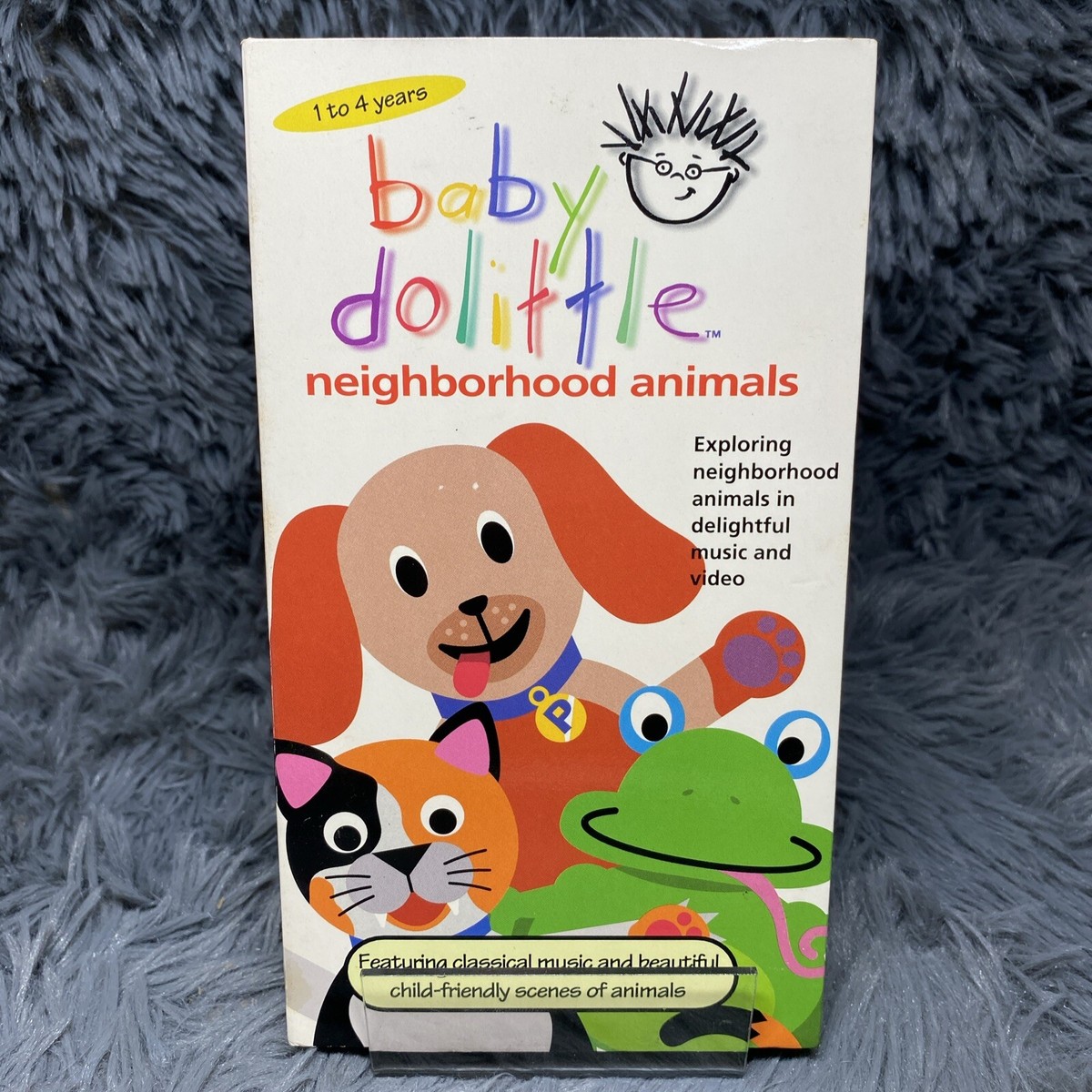 Baby Dolittle Neighborhood Animals VHS 2001 Children's Video