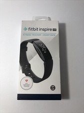 Fitbit Inspire HR Fitness Tracker - Black (FB413BKBK) for sale