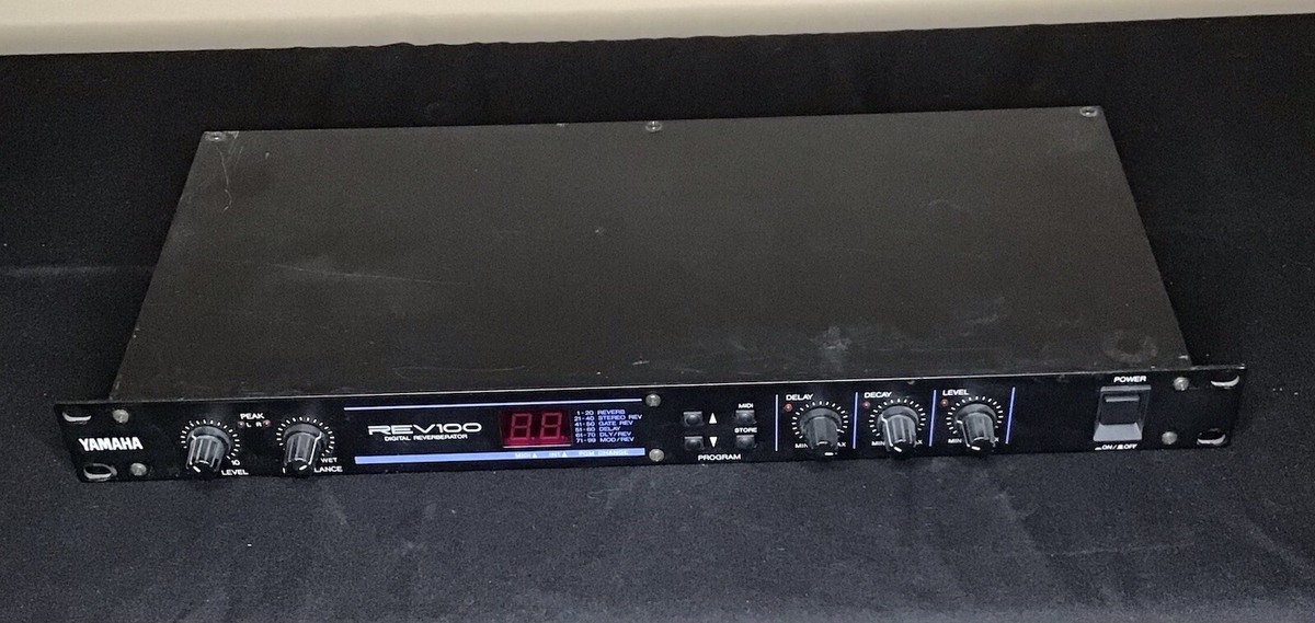 Yamaha REV100 - Digital Reverberator Effect Processor | eBay