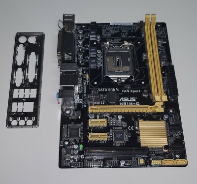 Asus H81M-C MicroATX Motherboard Intel LGA1150 I/O Shield | eBay