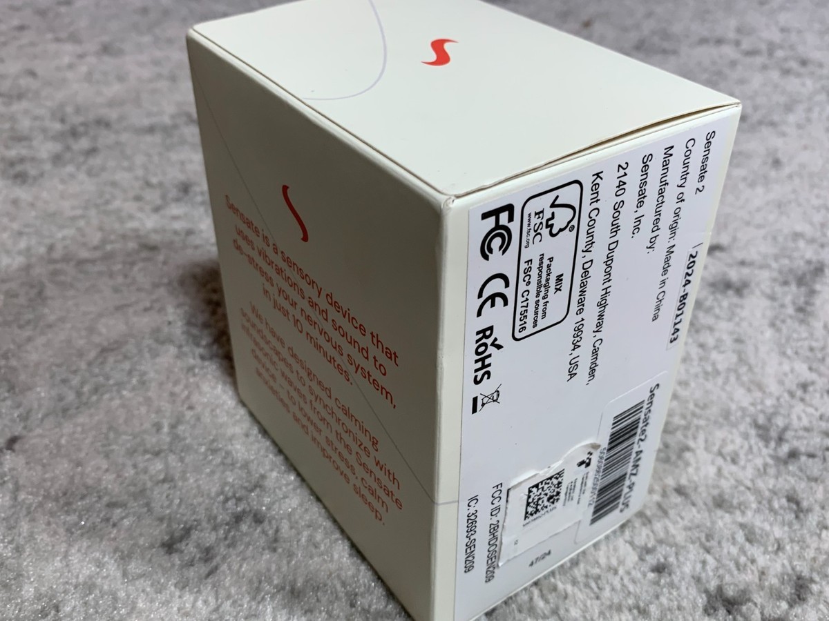 SENSATE 2 DEVICE Relaxation Device Immediate Calm For Stress