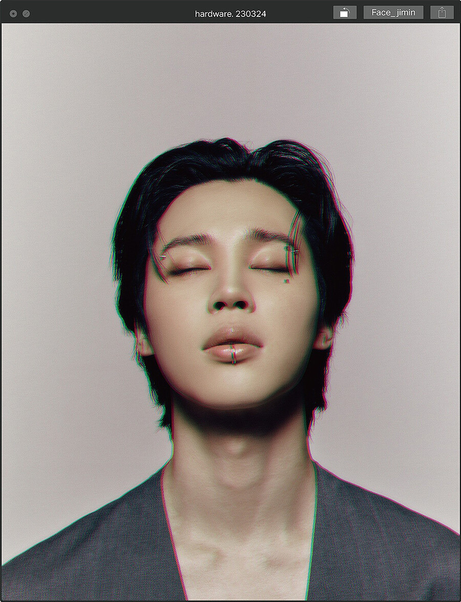 BTS JIMIN [FACE] Album PHOTO BOOK 2 Ver SET/2CD+2 Book+4 Card+4