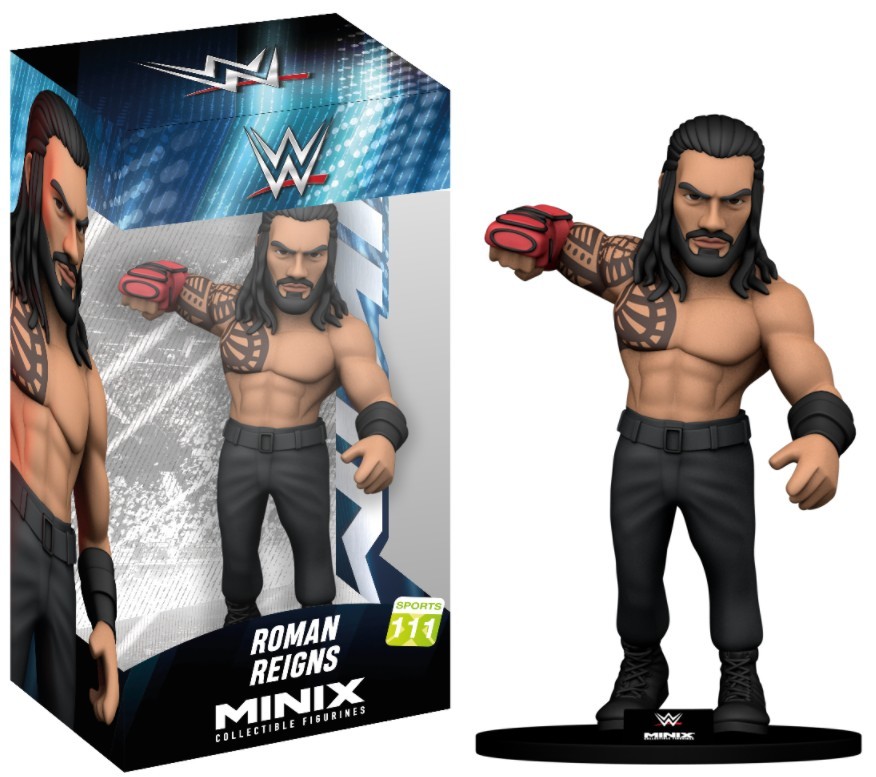 Roman Reigns (WWE) Minix 4.5-Inch Vinyl Entertainment Figure | eBay