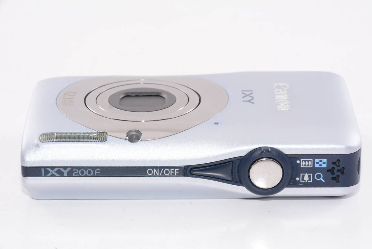 Canon IXY 200F Silver 12.1MP Digital Camera English Language From