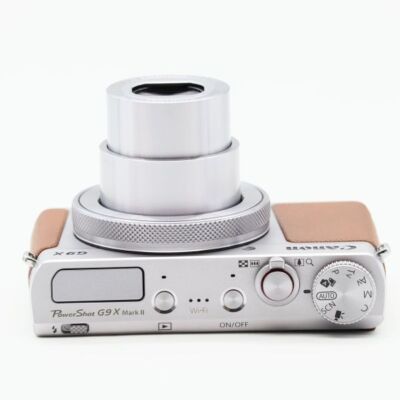 Top Mint-Canon PowerShot G9 X Mark II 20.1MP Digital Camera Silver