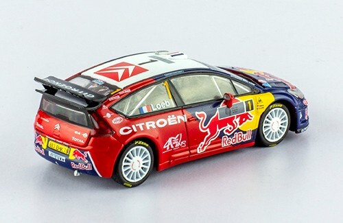 Citroën C4 WRC 2008 Sebastian Loeb - Elena Rare Rally Diecast Car