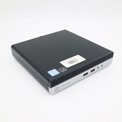 HP ProDesk 400 G3 Mini PC Win10Pro Intel i3-7100T 3.4GHz WiFi-AC