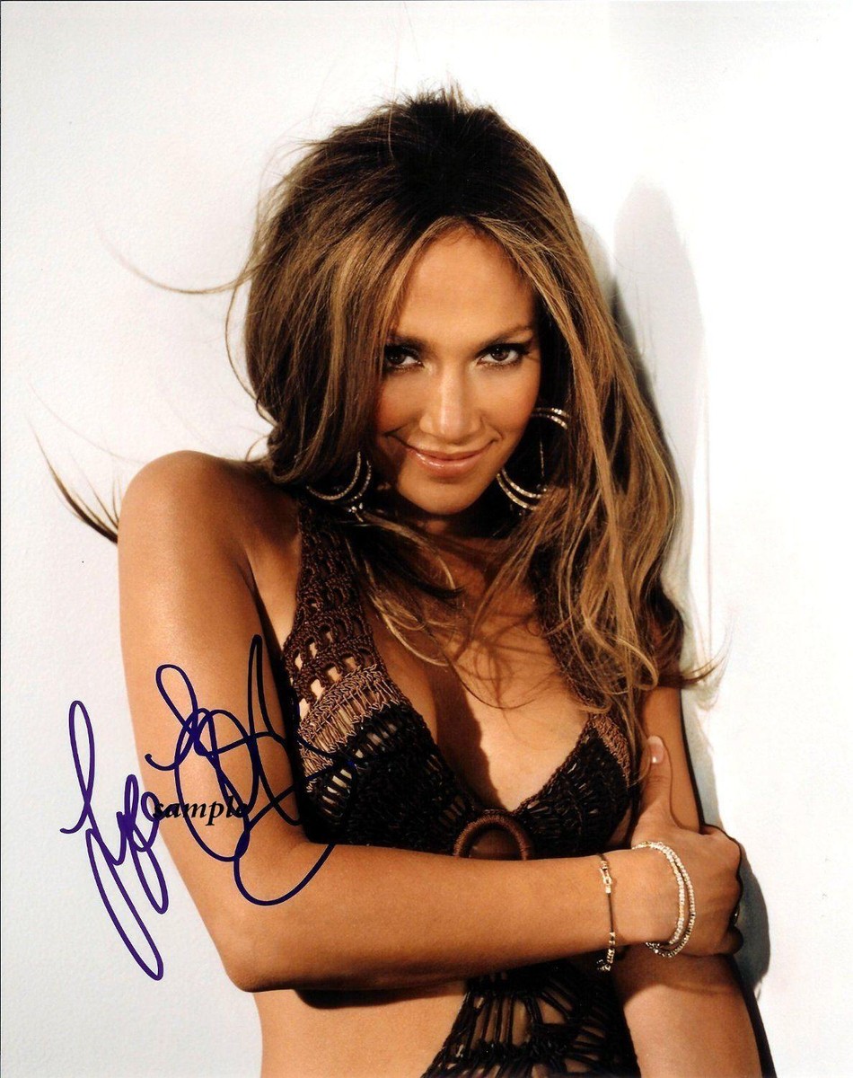 JENNIFER LOPEZ #1 REPRINT AUTOGRAPHED 8X10 SIGNED PICTURE PHOTO