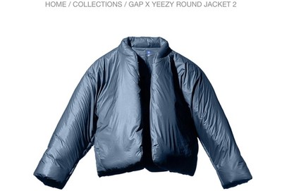 yeezy gap round jacket Japanese exclusive XL Yzy Balenciaga Dove