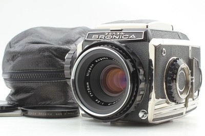 N MINT] Zenza BRONICA S2 6x6 Film Camera + Nikkor-P 75mm f2.8 Lens