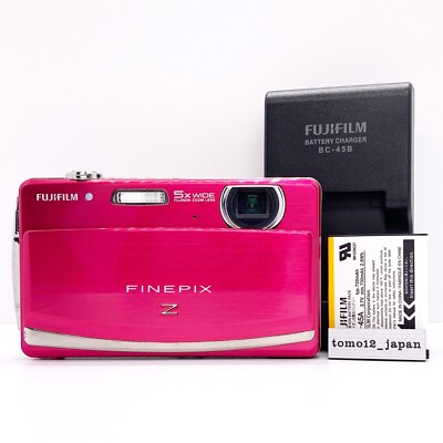FUJIFILM FinePix Z90 Pink 14.2MP 5x Zoom Compact Digital Camera
