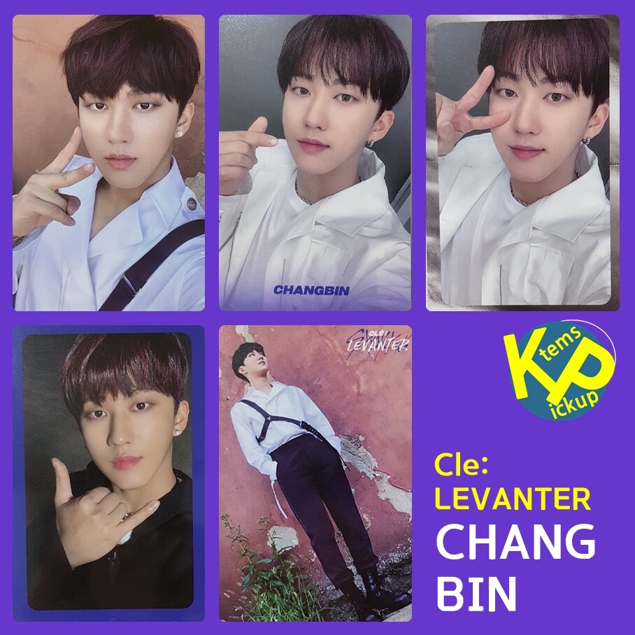 Stray Kids Cle: Levanter Official Photocard @ CHANGBIN Chang Bin