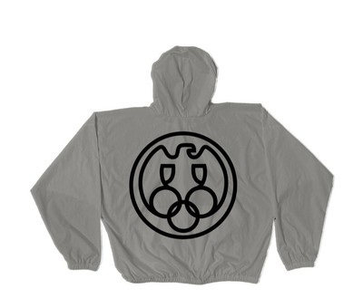 Offical Yeezy YZY WB-01 03 Windbreaker Jacket - Gray - Size Medium