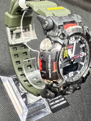 CASIO G-SHOCK GWG-2000-1A3JF MUDMASTERMen's Watch Solar Green Belt