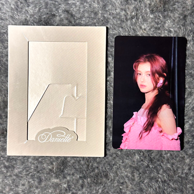 Danielle Official Photocard + Paper Frame Weverse POB NewJeans OMG