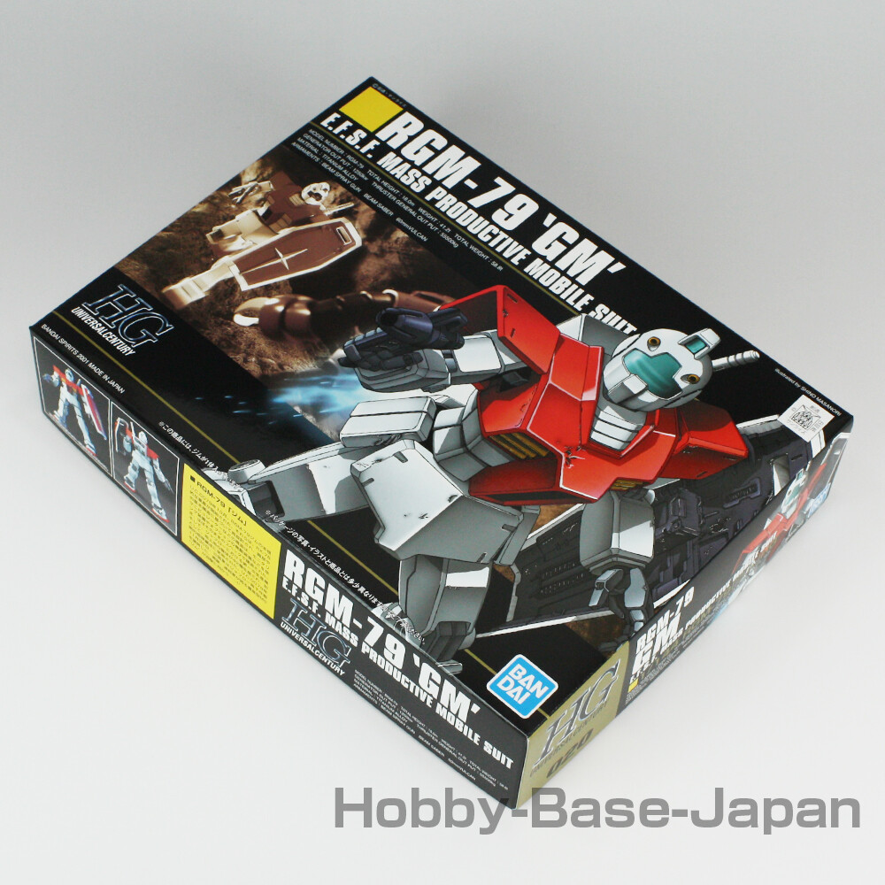 BANDAI HGUC 1/144 RGM-79 GM [Japan Import] Gundam Plastic Model