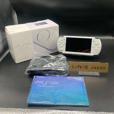 Sony PSP 3000 Pearl White Handheld Console Playstation Portable