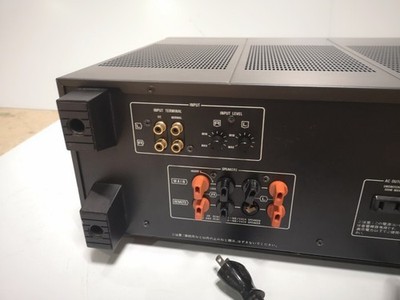 Technics SE-A5 Stereo Power Amplifier AC100V 50Hz/60Hz Linear