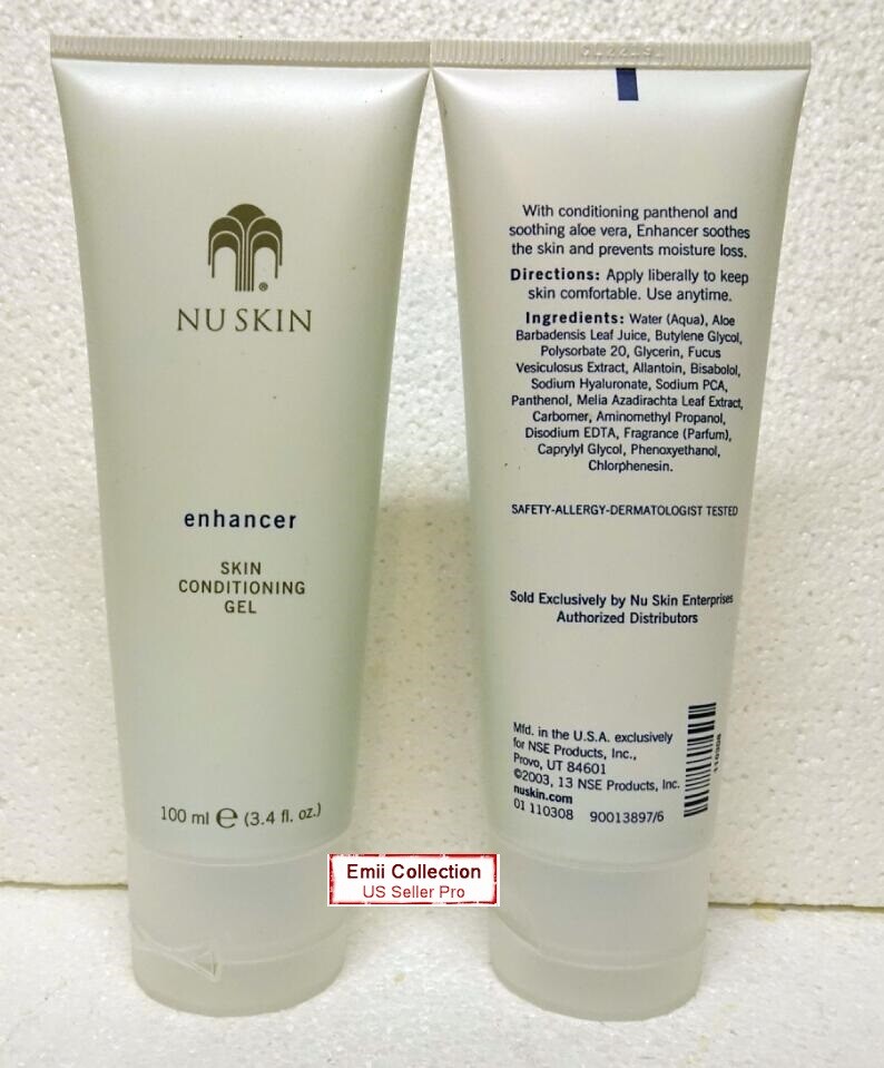 Nu Skin Nuskin Enhancer Skin Conditioning Gel 3.4fl oz 100ml