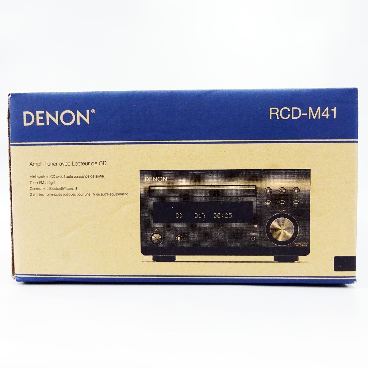 Denon RCD-M41 Radio Discrete Power Amplifier Bluetooth CD 76MHz to