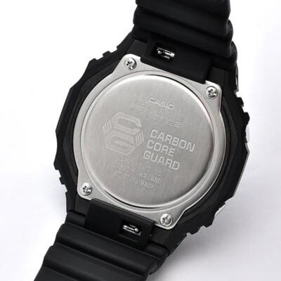 CASIO G-SHOCK GA-2100-1AJF Black Carbon Core Analog Digital Men