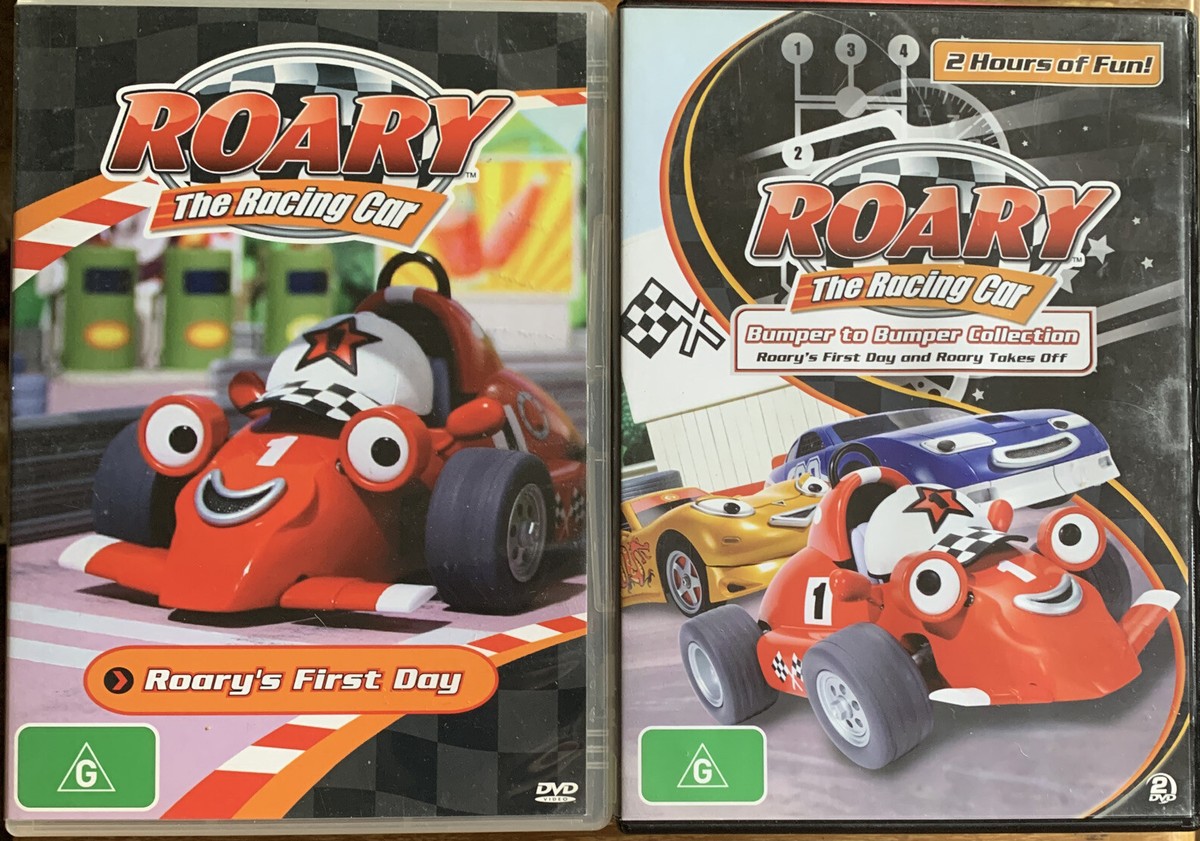 Kids DVD: Roary The Racing Car - Roary's First Day + Bumper To