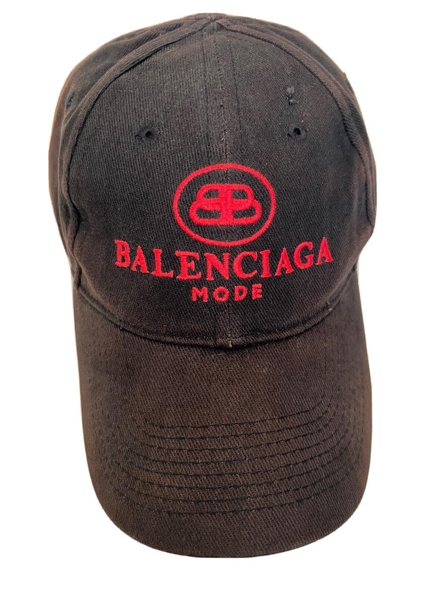 Balenciaga BB Mode Cap - Red - Size L | eBay