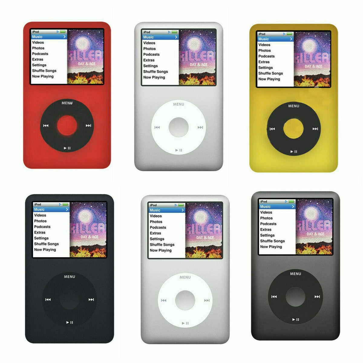 ✓✓New Apple iPod Classic 7th Generation (80G/120G/160G/256G)- 2