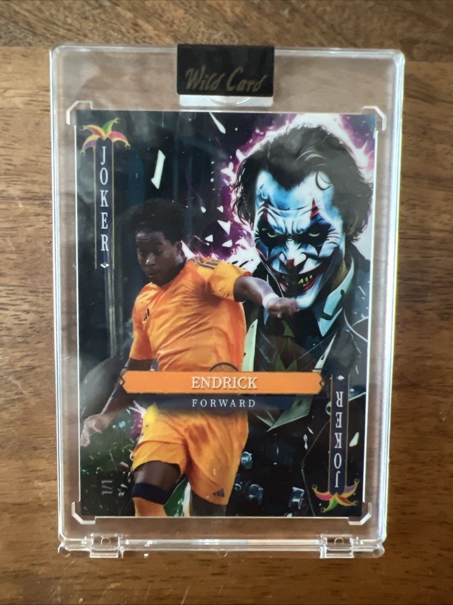 2025 Wild Card Multi Jokers Wild Joker 1/1 - Endrick | eBay