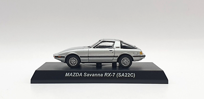 Kyosho 1/64 MAZDA SAVANNA RX-7 SA22C FB SILVER diecast car model