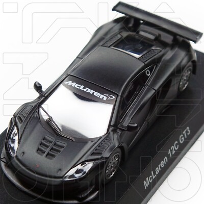 MCLAREN MP4 12C GT3 2011 KYOSHO MINICAR LOTTERY 1 1:64 MATTE BLACK