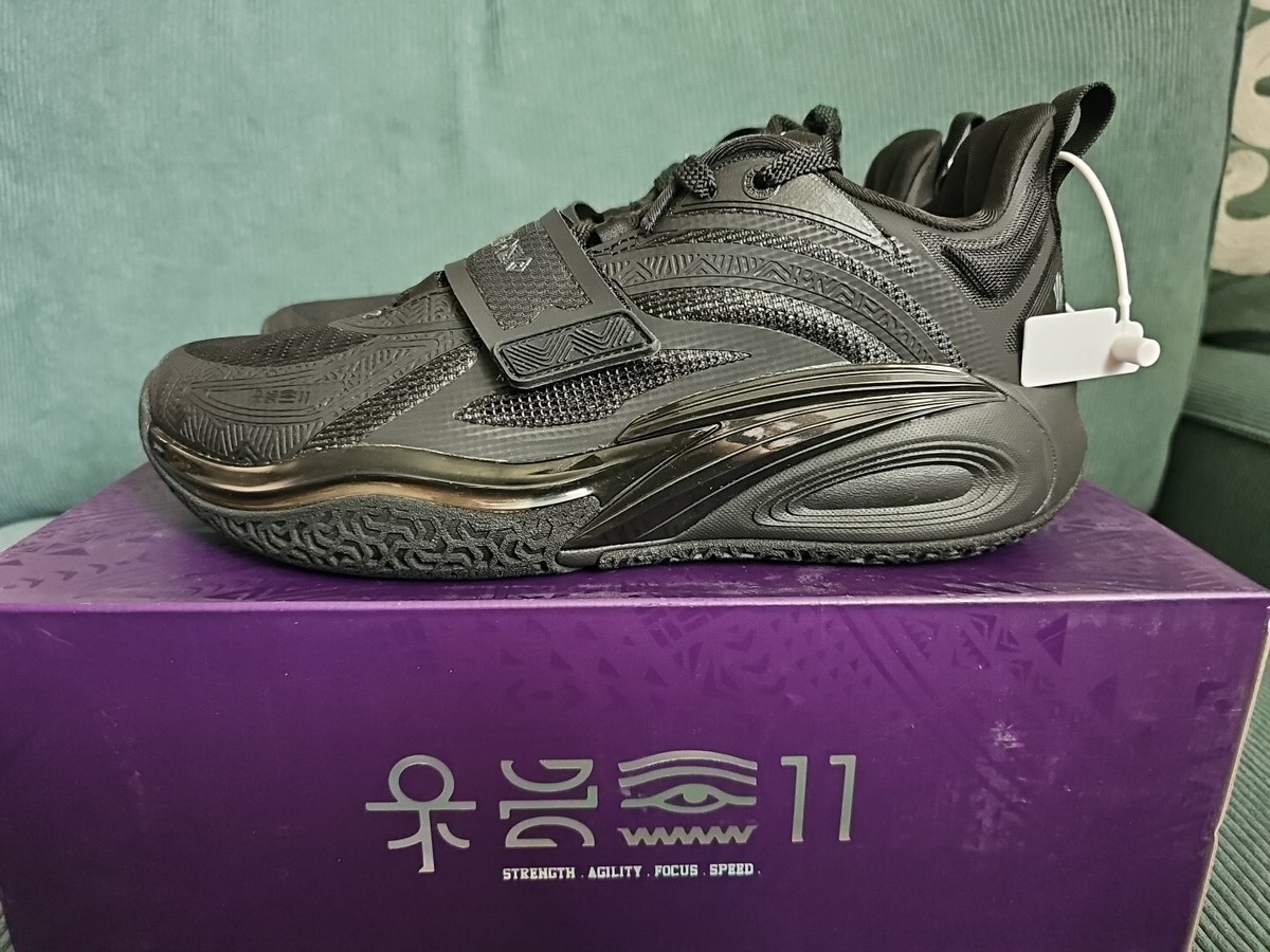 ANTA Kai 1 Triple Black kyrie Irving basketball shoes Size 10.5 | eBay