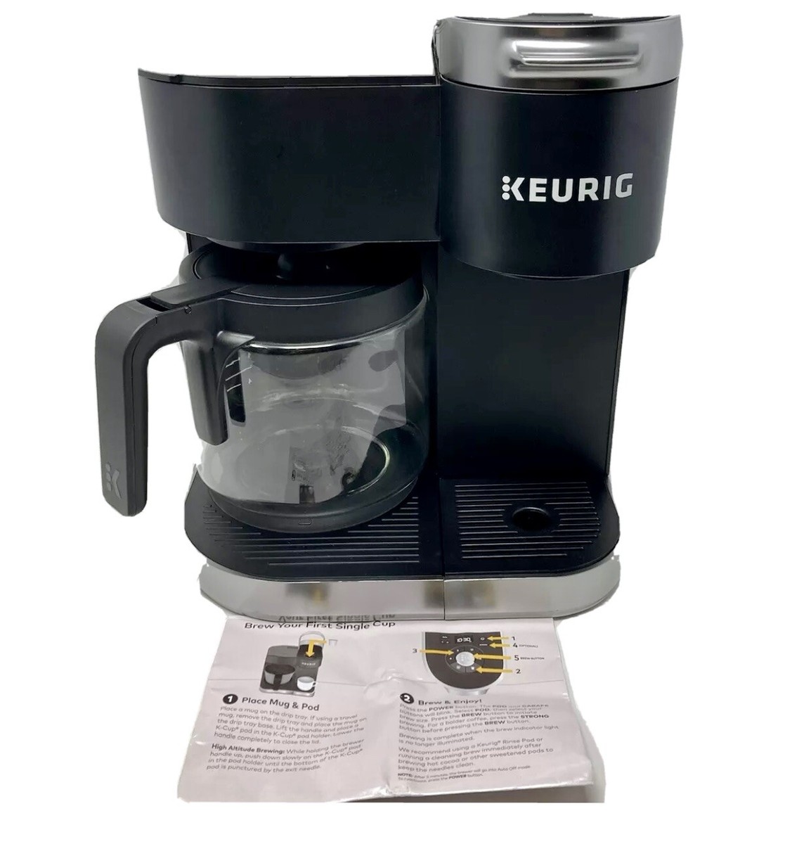 Keurig K-Duo 5100 Single-Serve & Carafe Coffee Maker Black | eBay