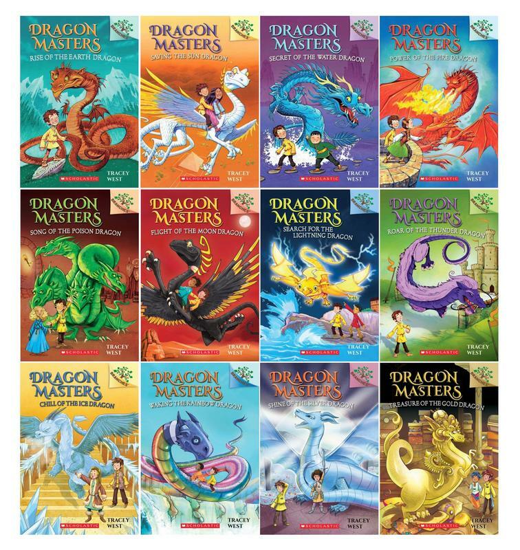Scholastic Branches DRAGON MASTERS Childrens Series by Tracey West