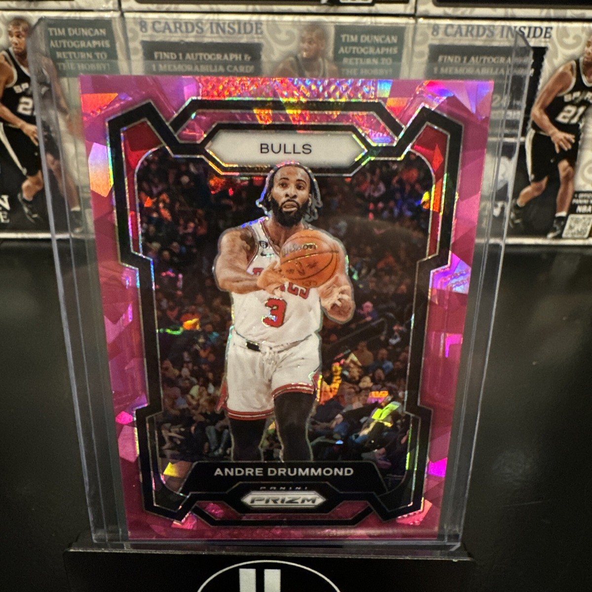 2023-24 Panini Prizm - Pink Ice Prizm #256 Andre Drummond | eBay