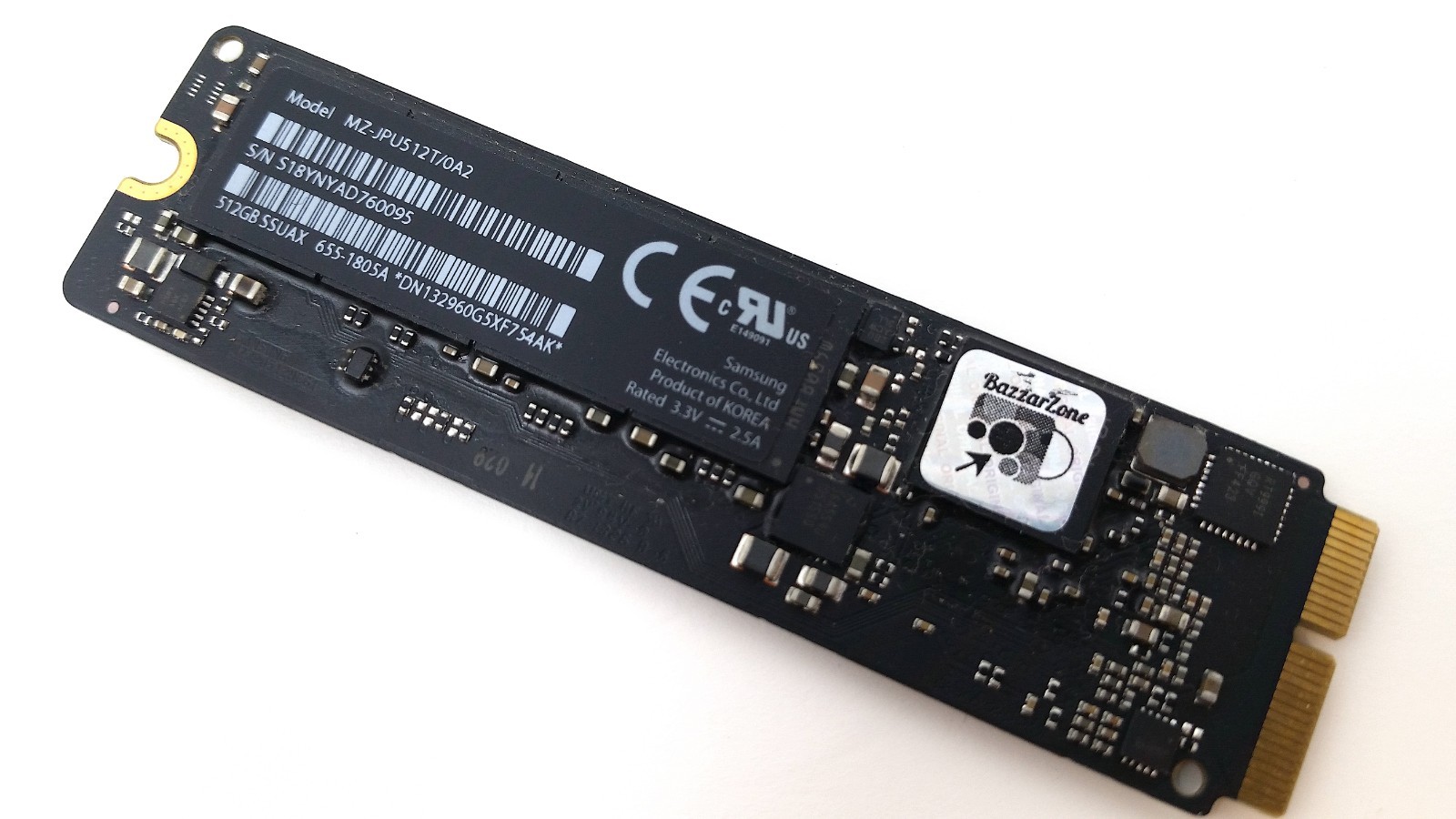 Origina 500GB SSD Pcie MacBook Pro Retina Late 2013, 2014, 2015 MZ
