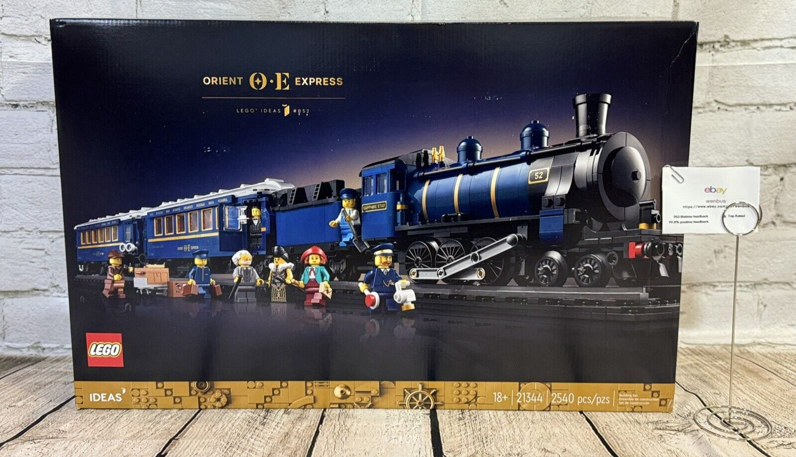 LEGO IDEAS (21344) The Orient Express Train (2540 pieces) | Brand