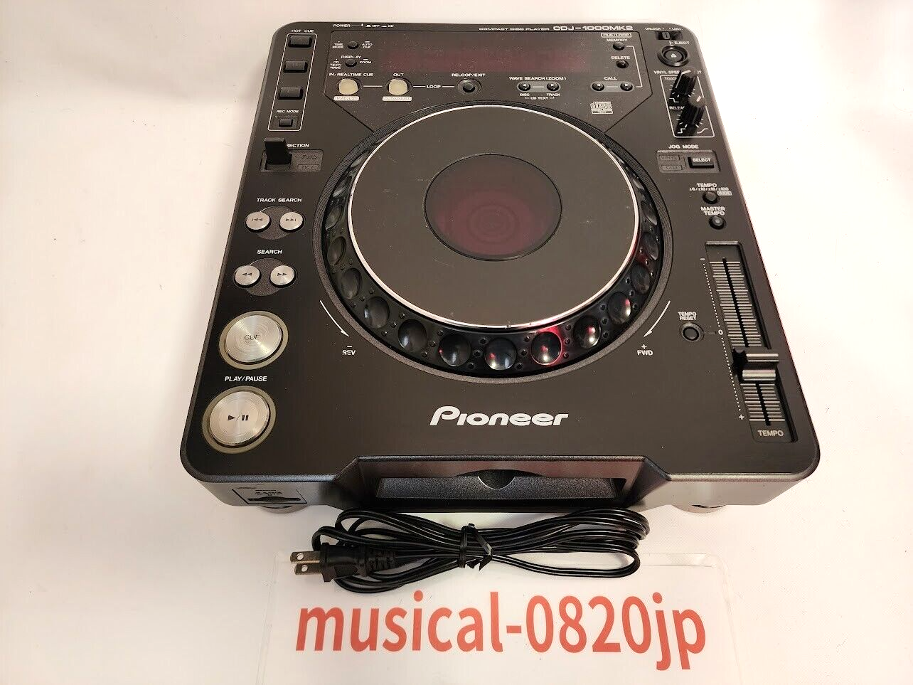 Pioneer DJ CDJ-1000 MK2 Digital CD Deck Turntable Compact Disc