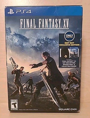 Final Fantasy 15 XV Best Buy Beanie Exclusive Edition PS4