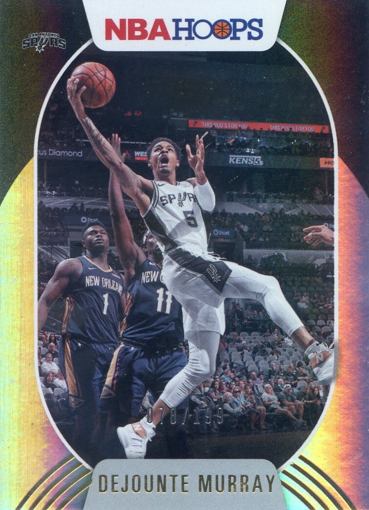 NBA Dejounte Murray サインカード x/99 NBA Dejounte Murray サイン