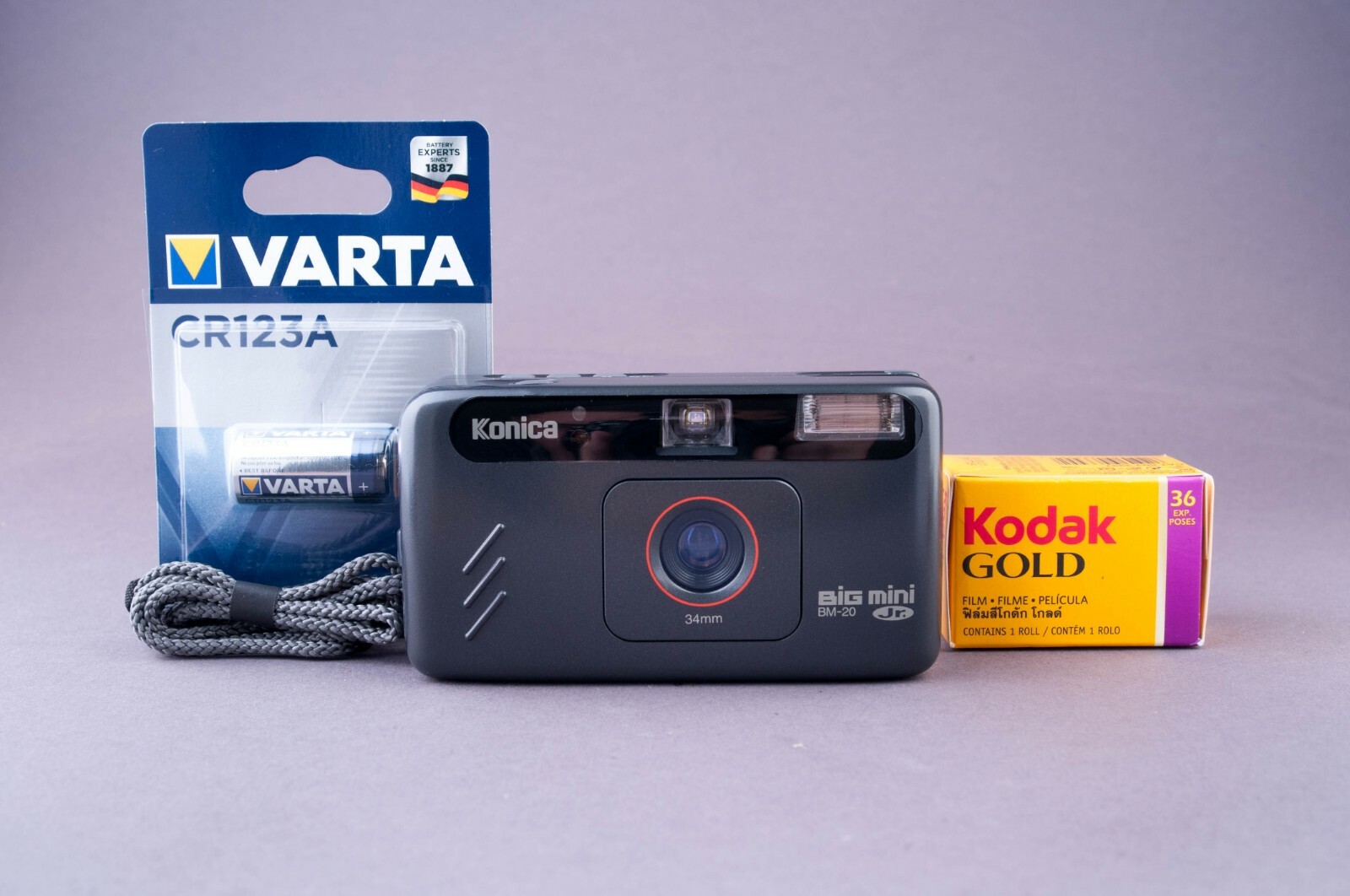 Konica Big Mini Jr BM-20 Point&Shoot Film Camera Tested | eBay