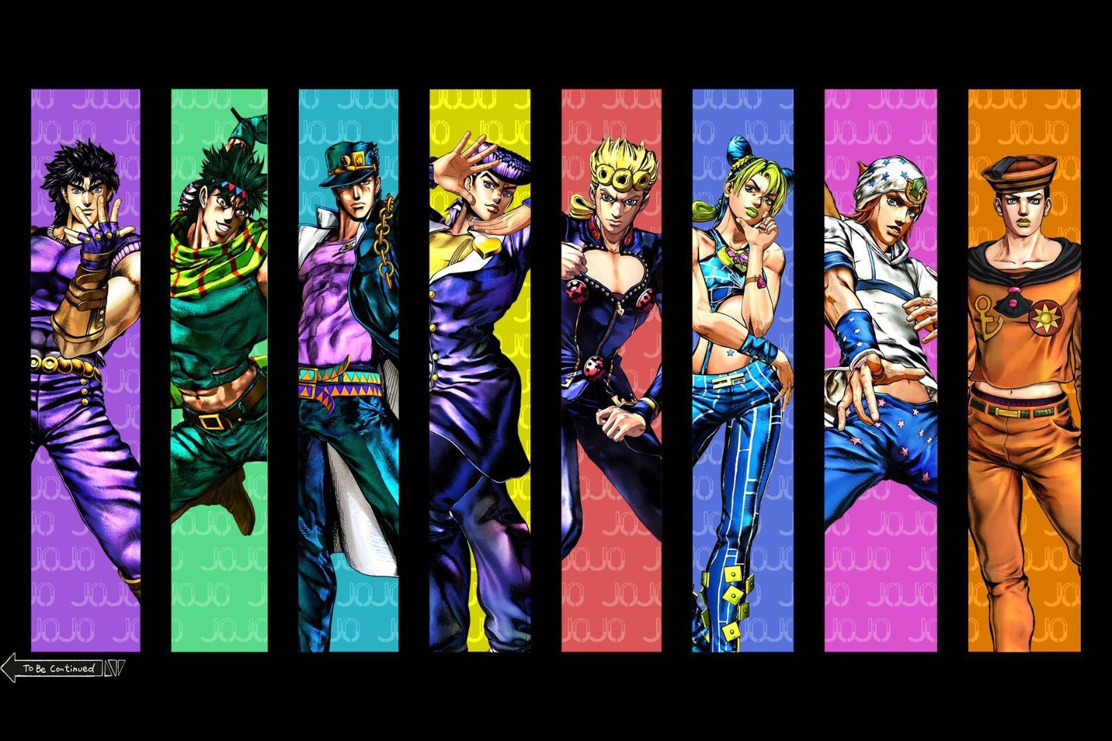 Jojo Bizarre Poster Wall Art Home Decor Photo Prints 16x24, 20x30