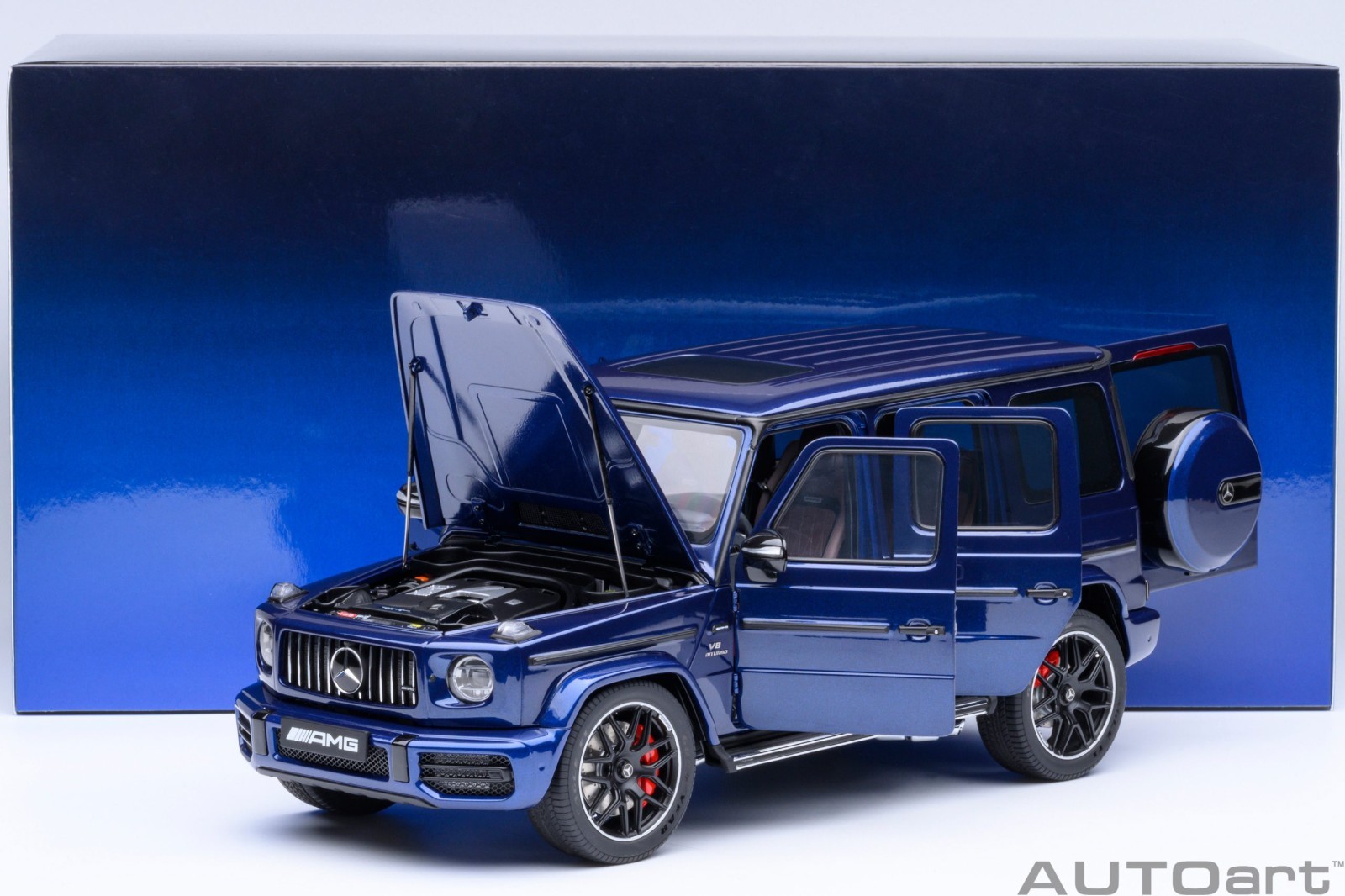 Autoart Mercedes Benz AMG G63 2019 (Brilliant Blue Metallic) 1/18