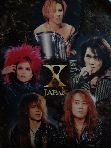 X-JAPAN promotional not-for-sale poster Yoshiki Hyde limited