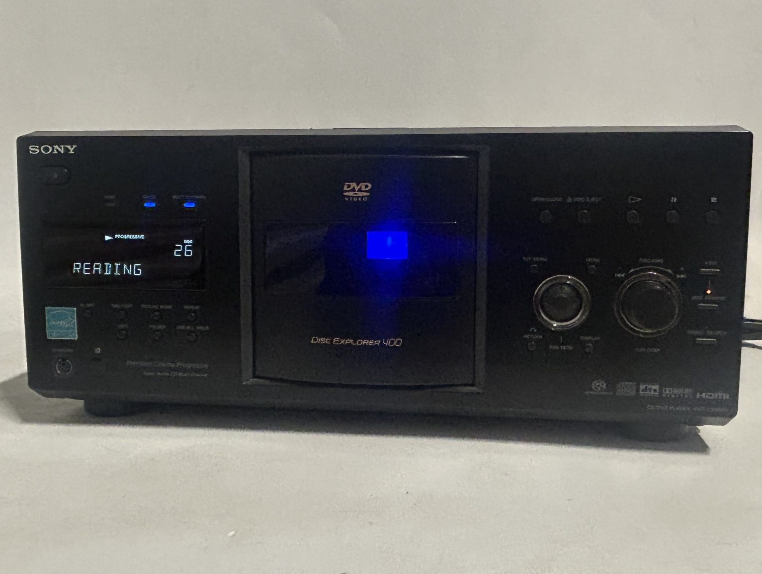 Sony DVP-CX995V DISC EXPLORER , 400-DISC DVD / CD Mega Changer +