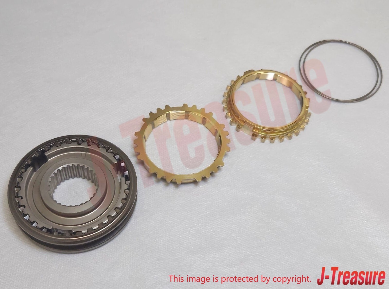 HONDA CIVIC ES1 ES5 01-05 Genuine Synchronizer Sleeve Set (5