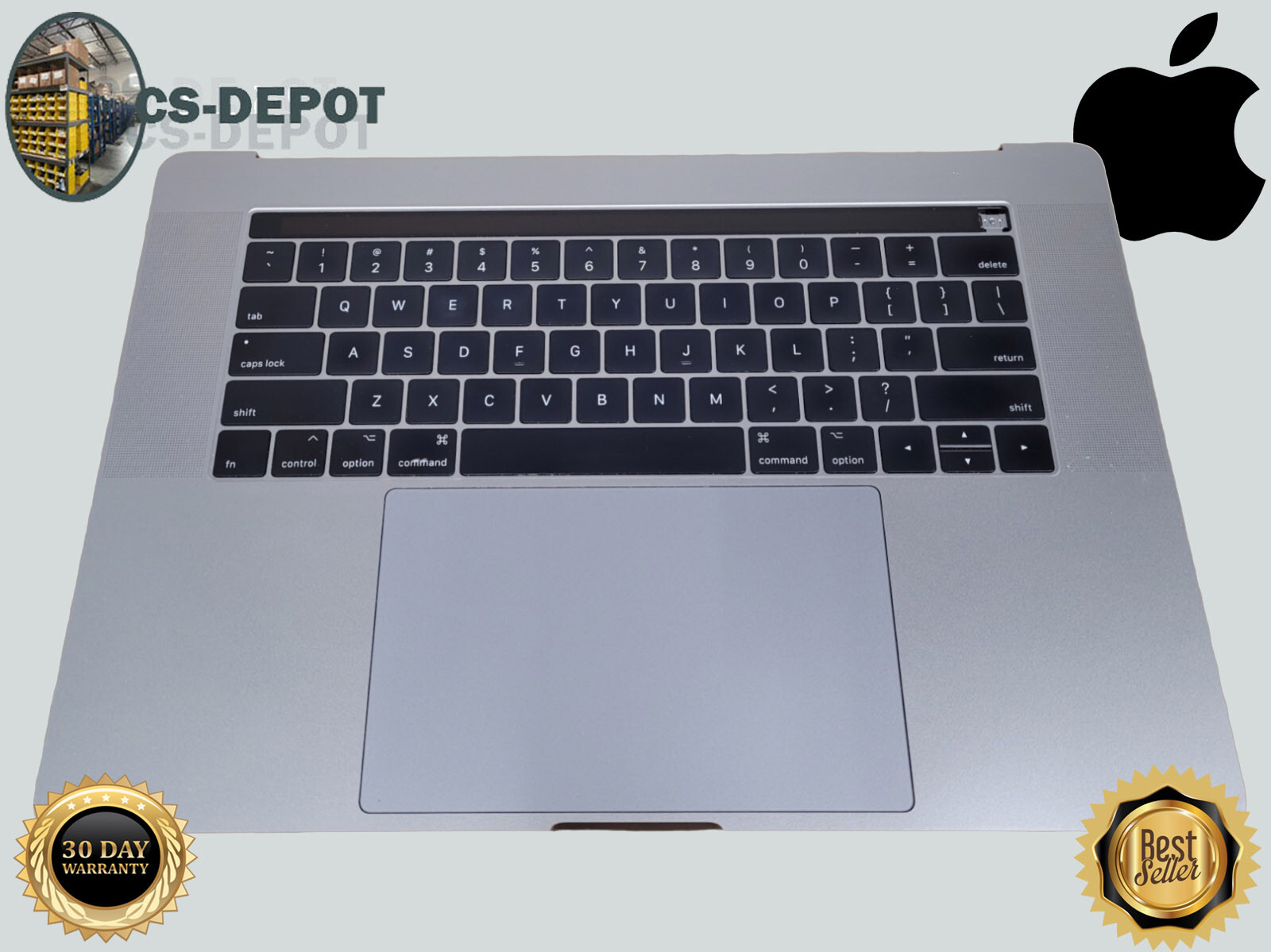 OEM MacBook Pro 15 2016 2017 A1707 Top Case + Touchpad +Keyboard +