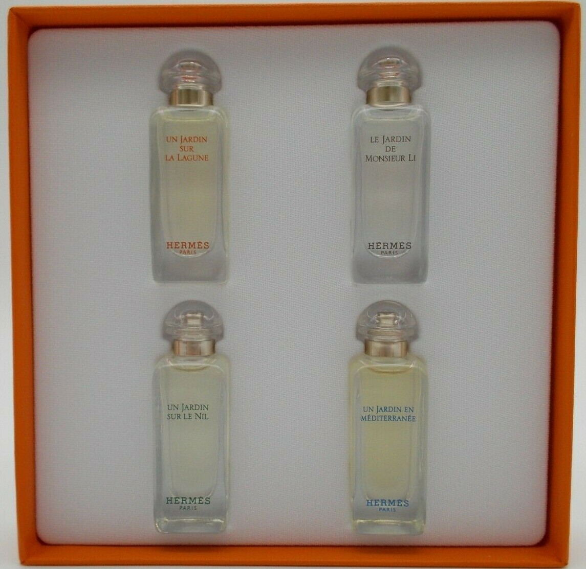 Hermes Parfums Jardins Discovery Set 4 Hermes Eau de Toilette .25