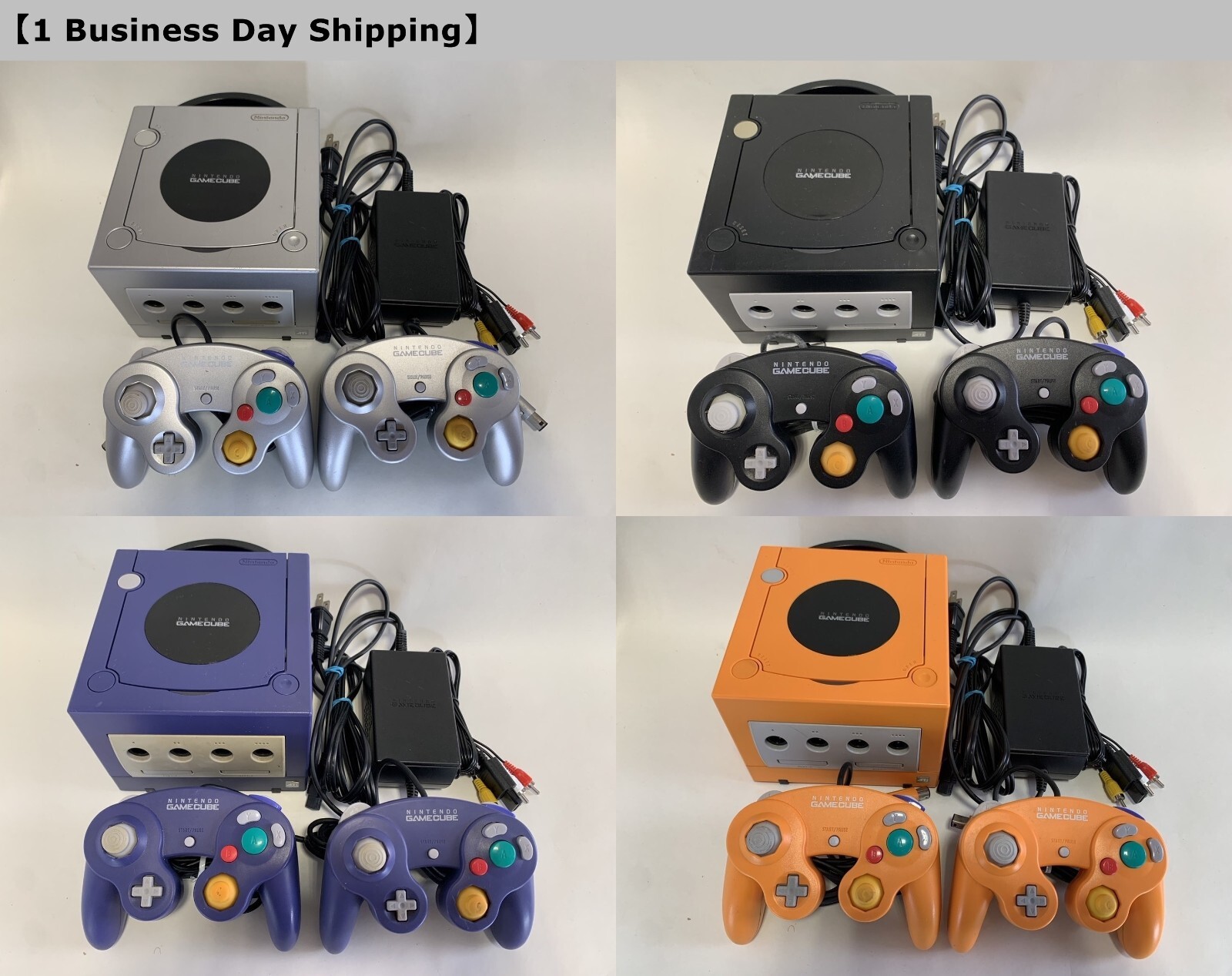 US Duty Paid] Nintendo GameCube Console Choose Color/Bundle NTSC-U